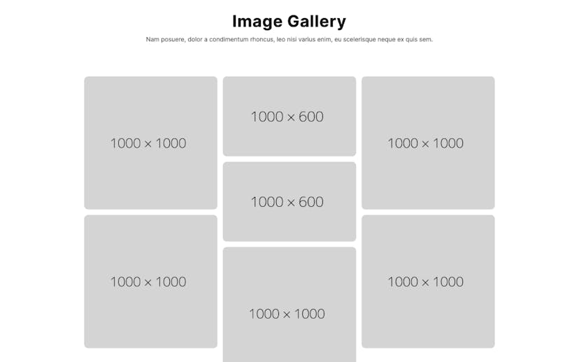 Gallery Component